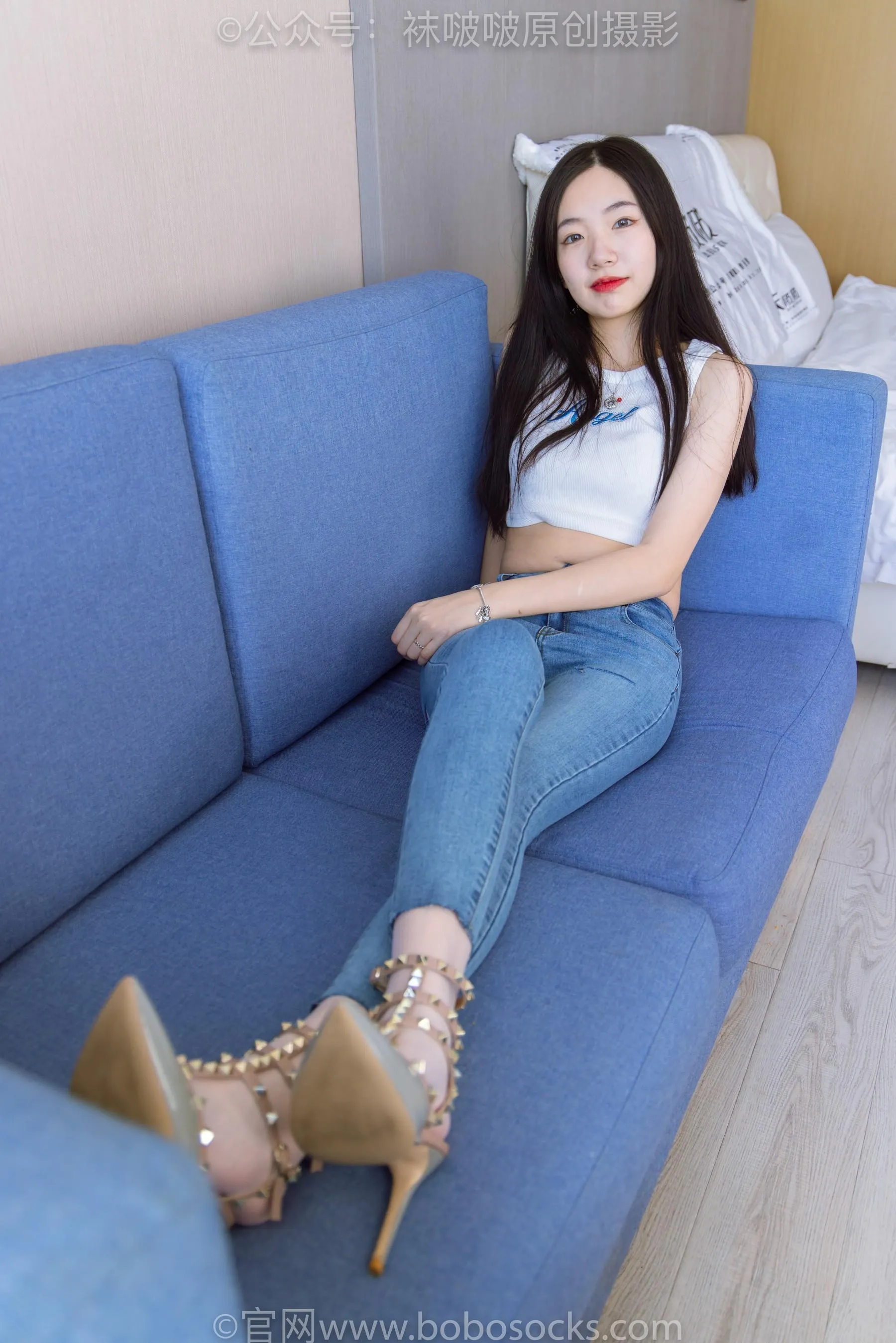 [BoBoSocks袜啵啵]NO.201 小甜豆-高跟鞋、白丝 [87P]插图2